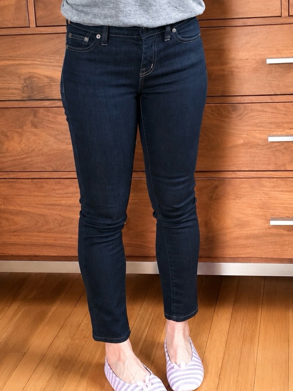 Madewell Alley Straight Jeans  25 Dark Denim